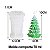 Molde de Silicone para Vela Artesanal Natal Pinheiro Árvore 10cm - Imagem 2