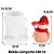Molde de Silicone para Vela Artesanal Natal Boneco de Neve 9,5cm - Imagem 2
