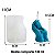 Molde de Silicone Vela Mão de Mãe Bebê Gesso 9,5cm - Imagem 2