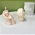 Molde de Silicone Vela Mão de Mãe Bebê Gesso 9,5cm - Imagem 3