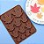 Molde de Silicone Folha Cannabis Erva Maconha Chocolate Sabonete 12 Cavidades - Imagem 5
