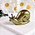 Molde de Silicone Caracol Caramujo Artesanato Resina Decorativo - Imagem 3