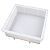 Molde de Silicone Quadrado para Eternização Resina Artesanato 15,5cm - Imagem 1