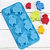 Molde de Silicone Ovelhas Animal Chocolate Biscuit 8 Cavidades - Imagem 5