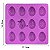 Forma Molde de Silicone Mini Ovo Ovinhos Páscoa Chocolate 12 Cavidades - Imagem 2