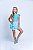 Conjunto shorts saia azul tule - Imagem 3