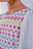 Vestido  off white com bordados - Imagem 4