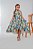 Vestido mullet estampa floral azul - Imagem 1