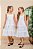 Vestido branco midi - Imagem 1