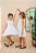 Vestido curto em renda branco - Imagem 4