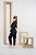 Conjunto infantil menina  moletom  jogger preto - Imagem 5