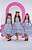 Vestido infantil listras black - Imagem 1