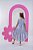 Vestido infantil listras black - Imagem 2