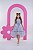 Vestido infantil listras black - Imagem 3