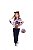 Conjunto infantil menina  plush estampa cachorrinho - Imagem 1