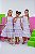 Vestido midi listras cores candy - Imagem 1