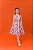 Vestido midi laranja araras - Imagem 1