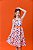 Vestido midi laranja araras - Imagem 3