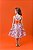 Vestido midi laranja araras - Imagem 2
