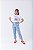 Conjunto calça jogger listra e cropped cereja - Imagem 1