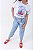 Conjunto calça jogger listra e cropped cereja - Imagem 3