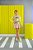 Conjunto shorts saia e blusa nude moletinho smile - Imagem 3