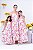 Vestido flores vermelha Mãe & Filha (Filha) - Imagem 1