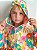 Conjunto infantil menina calça legging e jaqueta bomber flowers - Imagem 4