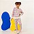 Conjunto moletinho menina calça e blusa arco iris candy - Imagem 2