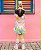 Vestido infantil menina laço lilás - Imagem 3
