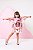 Vestido  fantasia infantil bailarina com asa 3D - Imagem 1