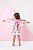 Vestido  fantasia infantil bailarina com asa 3D - Imagem 2