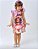 Vestido  fantasia infantil bailarina com asa 3D - Imagem 8