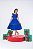 Vestido infantil midi azul - Imagem 4