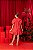 Vestido vermelho listras - Imagem 4