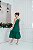 Vestido infantil midi verde - Imagem 2