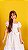 Vestido infantil branco lese - Imagem 3