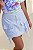 Conjunto menina shorts saia azul blusa golfinho - Imagem 3