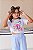 Conjunto menina calça listra azul e t-shirt sardinha - Imagem 2