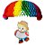 Enfeite Paraquedas Balão - Imagem 1