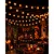Enfeite Halloween Abobora no Varal Com Leds - 2 Metros - Varal Com 10 Aboboras LEDs Piscantes - Imagem 1