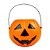 Abóbora Laranja Halloween - 14x19 cm - Imagem 1