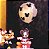 Centro de Mesa Mickey Mouse com Cachepot de EVA e Pega Balão - 21x11cm - Piffer - Imagem 2