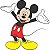 Mini Painel em EVA Mickey - Imagem 1