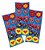 Adesivo Redondo Superman - 3 Cartelas Com 10 Adesivos Cada (30 Unidades) - Imagem 1