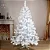 Árvore de Natal Portobelo Branca 120cm - Imagem 1