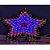 Enfeite Estrela Holográfica 58cm com 140 Leds Coloridos – 8 Funções de Animação – 110V - Imagem 1