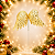 Pick Asas de Anjo com Glitter Dourado – 20cm - Imagem 1