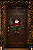 Guirlanda Rattan Marrom Papai Noel 54cm - Imagem 1