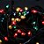 Jogo de Luzes 100 Lâmpadas Fio Verde Led Colorida 8 Funções 127V - Imagem 1
